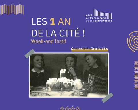 Photos noir et blanc de trois jeunes femmes devant un gâteau d'anniversaire