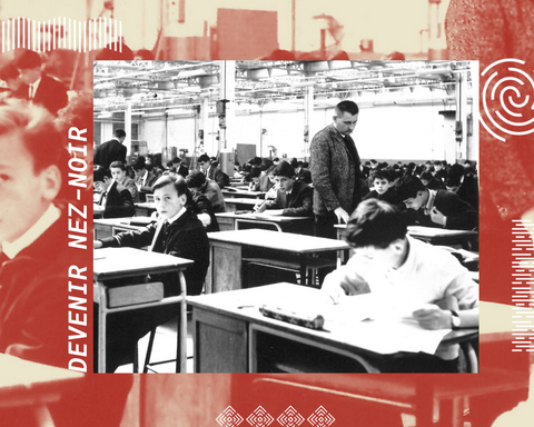 Photo d'archives prise lors du concours d'entrée à l'école d'apprentissage de la manufacture d'armes de Tulle