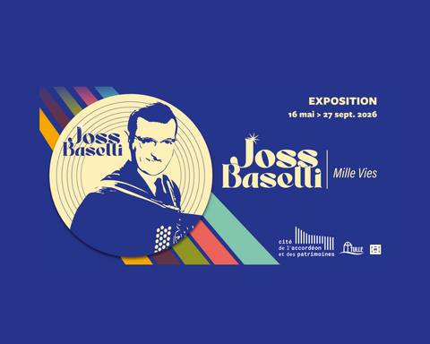 Portrait de Baselli à l'accordéon